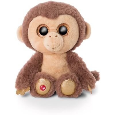 NICI Original Hobson Glubschis 15 cm schattige pluche dieren met grote glanzende ogen pluizige dierentuindieren om te knuffelen en mee te spelen knuffelaap, 46945, bruin/beige NICI Original Hobson Glubschis 15 cm schattige pluche dieren met grote glanzende ogen pluizige dierentuindieren om te knuffelen en mee te spelen knuffelaap, 46945, bruin/beige