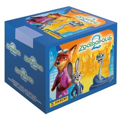 Panini Zootropolis 2 stickerverpakkingen van 36 stuks Panini Zootropolis 2 stickerverpakkingen van 36 stuks
