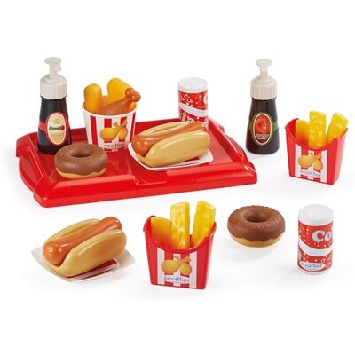 Ecoiffier Hot Dog, 2423, meerkleurig Ecoiffier Hot Dog, 2423, meerkleurig