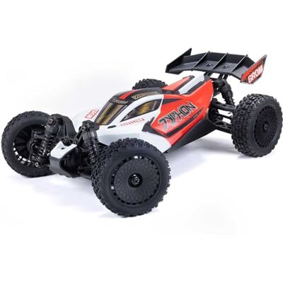 ARRMA RC auto Typhon GROM 4x4 Smart kleine ladder kinderwagen RTR met batterij en oplader rood/wit ARA2106T2 ARRMA RC auto Typhon GROM 4x4 Smart kleine ladder kinderwagen RTR met batterij en oplader rood/wit ARA2106T2