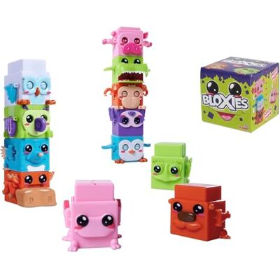 Simba 105952625 Bloxies figuur (1 stuk) dierenstenen om te stapelen en te verzamelen met bewegingseffect, speelgoed voor kinderen vanaf 3 jaar, willekeurige selectie in verpakking Simba 105952625 Bloxies figuur (1 stuk) dierenstenen om te stapelen en te verzamelen met bewegingseffect, speelgoed voor kinderen vanaf 3 jaar, willekeurige selectie in verpakking