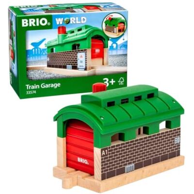 Brio World 33574 garagetunnel accessoires voor houten spoorbaan speelactie zonder batterij speelgoed voor jongens en meisjes vanaf 3 jaar Brio World 33574 garagetunnel accessoires voor houten spoorbaan speelactie zonder batterij speelgoed voor jongens en meisjes vanaf 3 jaar