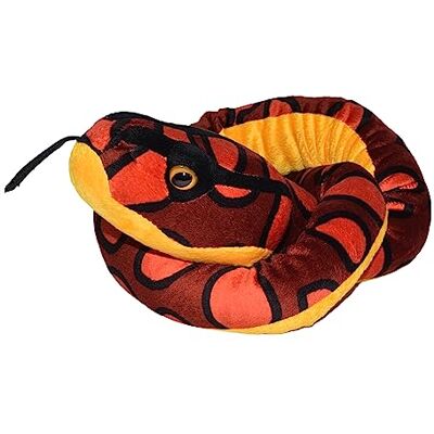 WILD REPUBLIC 89090 pluche slang regenboog Boa 137 cm WILD REPUBLIC 89090 pluche slang regenboog Boa 137 cm