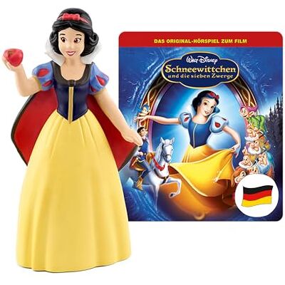 tonies Hoorfiguren voor Toniebox, Disney Sneeuwwitje en de zeven dwergen, audiospel met liedjes voor kinderen vanaf 4 jaar, speeltijd ca. 59 minuten tonies Hoorfiguren voor Toniebox, Disney Sneeuwwitje en de zeven dwergen, audiospel met liedjes voor kinderen vanaf 4 jaar, speeltijd ca. 59 minuten