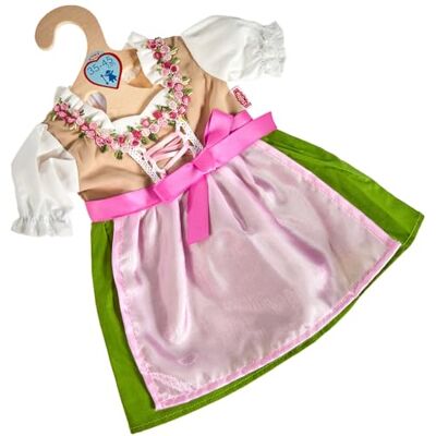 Heless 2113 Jurk voor poppen, Dirndl Heidi, maat 35 45 cm Heless 2113 Jurk voor poppen, Dirndl Heidi, maat 35 45 cm