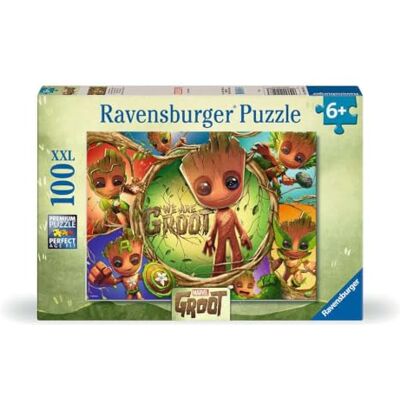 Ravensburger Kinderpuzzel 12004128 Wij zijn Groot! 100-delige puzzel in XXL-formaat voor kinderen vanaf 6 jaar Ravensburger Kinderpuzzel 12004128 Wij zijn Groot! 100-delige puzzel in XXL-formaat voor kinderen vanaf 6 jaar