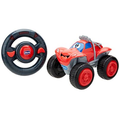 Chicco Billy Bigwheels Auto met Afstandsbediening voor Kinderen, Auto met Intuïtief Radiografisch Stuur, met Licht en Geluid, Rood Cadeau voor Jongens en Meisjes, Kinderspeelgoed 2-6 jaar Chicco Billy Bigwheels Auto met Afstandsbediening voor Kinderen, Auto met Intuïtief Radiografisch Stuur, met Licht en Geluid, Rood Cadeau voor Jongens en Meisjes, Kinderspeelgoed 2-6 jaar