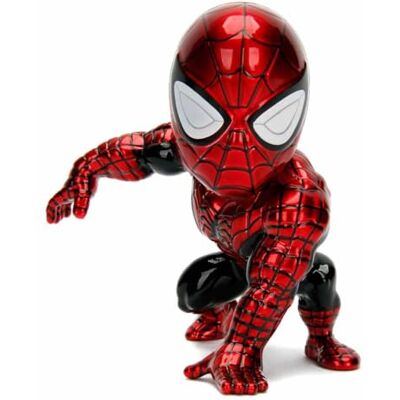 Jada Toys Marvel Superior Spider-Man gegoten figuur, 10 cm, rood/blauw metallic Jada Toys Marvel Superior Spider-Man gegoten figuur, 10 cm, rood/blauw metallic