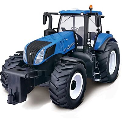 Maisto New Holland M82721 R/C tractor, voertuig op schaal 1/16-2,4 GHz, verschillende kleuren Maisto New Holland M82721 R/C tractor, voertuig op schaal 1/16-2,4 GHz, verschillende kleuren