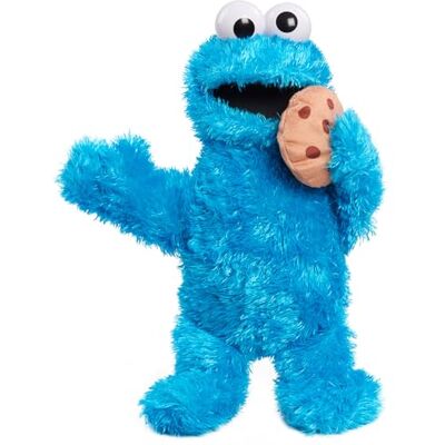 Just Play 34,3 cm hoge Sesamstraat Cookie Monster knuffel met bewegingen en geluidseffecten, blauwe knuffels, speelgoed voor kinderen vanaf 18 maanden Just Play 34,3 cm hoge Sesamstraat Cookie Monster knuffel met bewegingen en geluidseffecten, blauwe knuffels, speelgoed voor kinderen vanaf 18 maanden