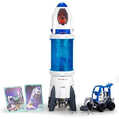 SilverLit ASTROPOD – Deluxe raketpakket met personages en voertuigen Geluids- en lichteffecten 15 onderdelen om te monteren Bouw en ervaring in de ruimte Vanaf 6 jaar SilverLit ASTROPOD – Deluxe raketpakket met personages en voertuigen Geluids- en lichteffecten 15 onderdelen om te monteren Bouw en ervaring in de ruimte Vanaf 6 jaar