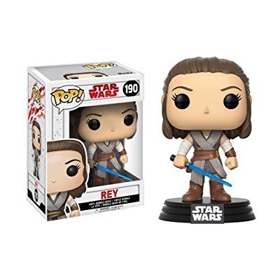 Funko 14743 POP Bobble: Star Wars: E8 TLJ: Rey Funko 14743 POP Bobble: Star Wars: E8 TLJ: Rey