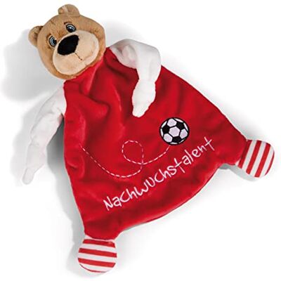 NICI FC Bayern München 49084 knuffeldier Berni 25 x 25 cm schattig knuffeldier met borduurwerk "Young Talent", artikel voor voetbalfans voor meisjes, jongens en baby's, 49084, geweldig cadeau-idee NICI FC Bayern München 49084 knuffeldier Berni 25 x 25 cm schattig knuffeldier met borduurwerk "Young Talent", artikel voor voetbalfans voor meisjes, jongens en baby's, 49084, geweldig cadeau-idee
