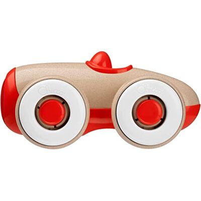 Chicco Eco+ Speelgoed Auto Kleine Oldtimer op Houtbasis Vrijlopende Wielen Verfloos & Lichtgewicht Gemaakt van Gerecycled Materiaal Kinderspeelgoed Rood 13 x 8 x 6 cm Chicco Eco+ Speelgoed Auto Kleine Oldtimer op Houtbasis Vrijlopende Wielen Verfloos & Lichtgewicht Gemaakt van Gerecycled Materiaal Kinderspeelgoed Rood 13 x 8 x 6 cm