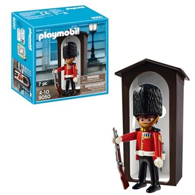 Playmobil 9050 Royal Guard Sentry Box, Royal Guard en waszakken Playmobil 9050 Royal Guard Sentry Box, Royal Guard en waszakken