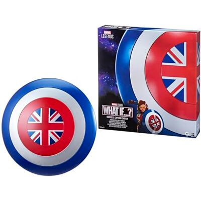 Hasbro Marvel Legends Series, premium cosplay-schild van Captain Carter, cosplay-uitrusting voor volwassenen Hasbro Marvel Legends Series, premium cosplay-schild van Captain Carter, cosplay-uitrusting voor volwassenen