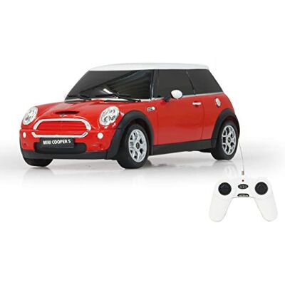 Jamara Mini Cooper S Rood Schaal 1:24 Modelauto met afstandsbediening Jamara Mini Cooper S Rood Schaal 1:24 Modelauto met afstandsbediening