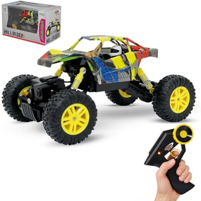 Jamara Hillriser-Chenille 4RM 2,4 GHz radiogestuurd, 410053, schaal 1:18 Jamara Hillriser-Chenille 4RM 2,4 GHz radiogestuurd, 410053, schaal 1:18
