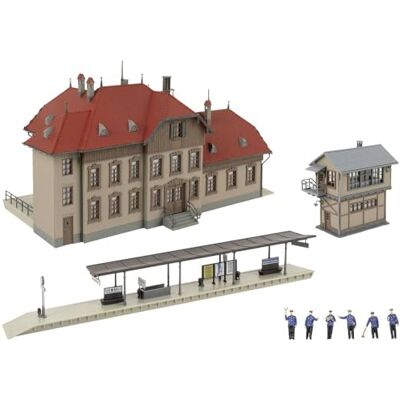 Faller 190035 H0 Actieset Passendorf Station Spoorbreedte H0 Faller 190035 H0 Actieset Passendorf Station Spoorbreedte H0