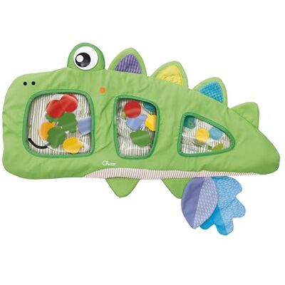 Chicco Zintuiglijke watermat, krokodil, zachte mat, opblaasbaar lucht- en waterspeelgoed voor baby's, tactiele stimuli en handwerk, verschillende texturen, babyspeelgoed 6-36 maanden Chicco Zintuiglijke watermat, krokodil, zachte mat, opblaasbaar lucht- en waterspeelgoed voor baby's, tactiele stimuli en handwerk, verschillende texturen, babyspeelgoed 6-36 maanden