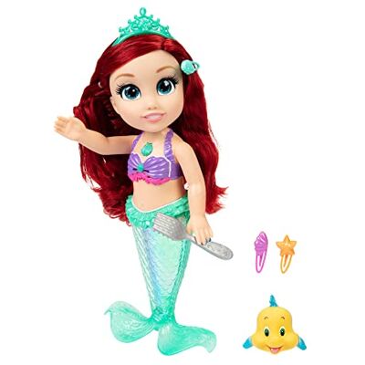 Disney Ariel My Singing Friend pop 35 cm hoog zingt en zegt meer dan 10 op het verhaal geïnspireerde zinnen, inclusief accessoires voor meer spel, perfect voor meisjes vanaf 3 Disney Ariel My Singing Friend pop 35 cm hoog zingt en zegt meer dan 10 op het verhaal geïnspireerde zinnen, inclusief accessoires voor meer spel, perfect voor meisjes vanaf 3