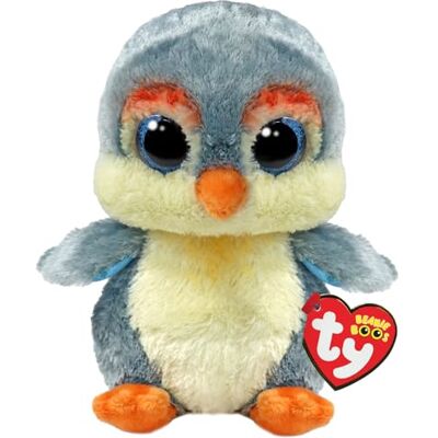 Ty Beanie Boos T37322 Fisher de vogel met glinsterende blauwe ogen, 15 cm Ty Beanie Boos T37322 Fisher de vogel met glinsterende blauwe ogen, 15 cm