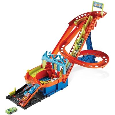 Hot Wheels HDP04 achtbaanrally, meerkleurig Hot Wheels HDP04 achtbaanrally, meerkleurig