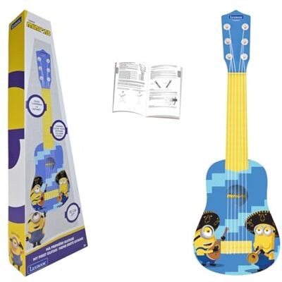 Lexibook Universal Despicable Me Minions My First Gitaar, 6 nylon koorden, 53 cm, inclusief leergids, Blauw/Oranje, K200DES 53cm guitare, 6 cordes en nylon, guide d'apprentissage inclus, Bleu/Jaune Lexibook Universal Despicable Me Minions My First Gitaar, 6 nylon koorden, 53 cm, inclusief leergids, Blauw/Oranje, K200DES 53cm guitare, 6 cordes en nylon, guide d'apprentissage inclus, Bleu/Jaune
