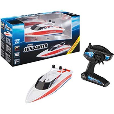 Revell Control 24137 radio boot rood/wit Revell Control 24137 radio boot rood/wit