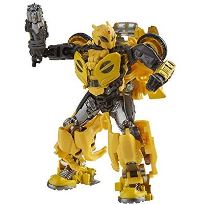 Transformers Toys Studio Series 70 Deluxe Class Bumblebee B-127 figuur vanaf 8 jaar, geel, 11,4 cm Transformers Toys Studio Series 70 Deluxe Class Bumblebee B-127 figuur vanaf 8 jaar, geel, 11,4 cm