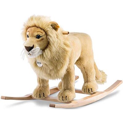 Steiff 48982 Leo schommelleeuw goudblond 70 cm Steiff 48982 Leo schommelleeuw goudblond 70 cm