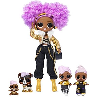 L.O.L. Surprise! LOL Surprise Exclusieve OMG DJ Familiedoos 45 verrassingen, waaronder 1 modepop in beperkte oplage en 1 dier met outfits, accessoires en opbergdoos, kleurwissel, 4 jaar L.O.L. Surprise! LOL Surprise Exclusieve OMG DJ Familiedoos 45 verrassingen, waaronder 1 modepop in beperkte oplage en 1 dier met outfits, accessoires en opbergdoos, kleurwissel, 4 jaar