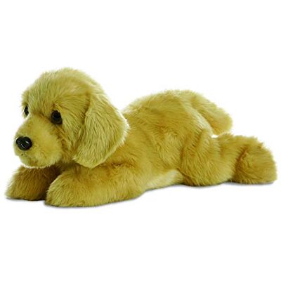 Aurora , 31117, Flopsies de Golden Labrador, 30 cm, pluche, bruin Aurora , 31117, Flopsies de Golden Labrador, 30 cm, pluche, bruin