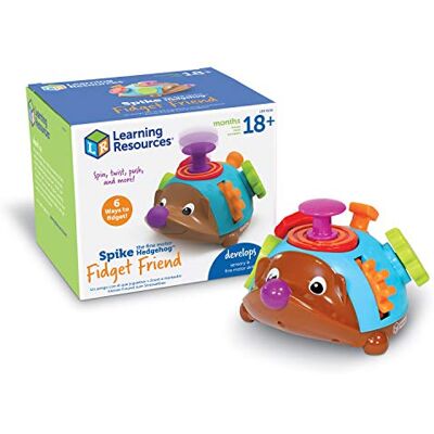 Learning Resources Spike de fijne motoriek egel rusteloze vriend, fidget-speelgoed, tactiel speelgoed voor peuters en kleuters, 6 fidget-activiteiten, vanaf 18 jaar Learning Resources Spike de fijne motoriek egel rusteloze vriend, fidget-speelgoed, tactiel speelgoed voor peuters en kleuters, 6 fidget-activiteiten, vanaf 18 jaar