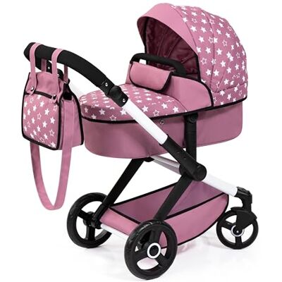 Bayer Design 17076AB Xeo Combi poppenwagen, in hoogte verstelbaar, converteerbaar, tas Bayer Design 17076AB Xeo Combi poppenwagen, in hoogte verstelbaar, converteerbaar, tas