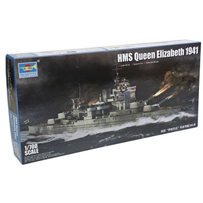 Trumpeter 05794 modelbouwset HMS Queen Elizabeth 1941 Trumpeter 05794 modelbouwset HMS Queen Elizabeth 1941
