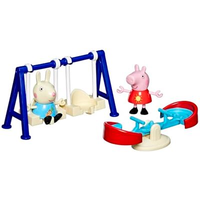 Peppa Pig Peppa speelt in het park, speelset Peppa Pig Peppa speelt in het park, speelset