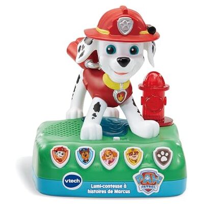 VTech Paw Patrol, Lumi-verhalenverteller van Marcus, nachtlampje, interactief en muzikaal speelgoed Paw Patrol met 4 spelletjes, cadeau voor kinderen van 3 jaar tot 7 jaar inhoud in het Frans VTech Paw Patrol, Lumi-verhalenverteller van Marcus, nachtlampje, interactief en muzikaal speelgoed Paw Patrol met 4 spelletjes, cadeau voor kinderen van 3 jaar tot 7 jaar inhoud in het Frans