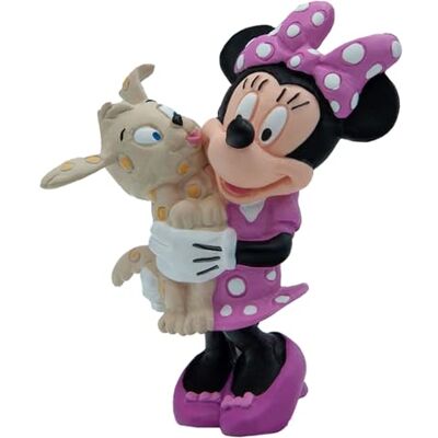 Bullyland Minnie met hond, speelfiguur Bullyland Minnie met hond, speelfiguur