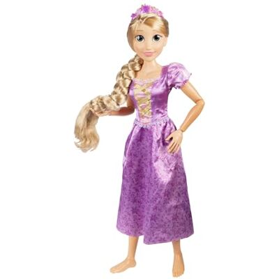 Disney es Grote Rapunzel beweegbare pop met accessoires 80 cm zijdeachtige vlecht officiële licentie poseerbaar inclusief haaraccessoires cadeau voor kinderpop vanaf 3 jaar Disney es Grote Rapunzel beweegbare pop met accessoires 80 cm zijdeachtige vlecht officiële licentie poseerbaar inclusief haaraccessoires cadeau voor kinderpop vanaf 3 jaar