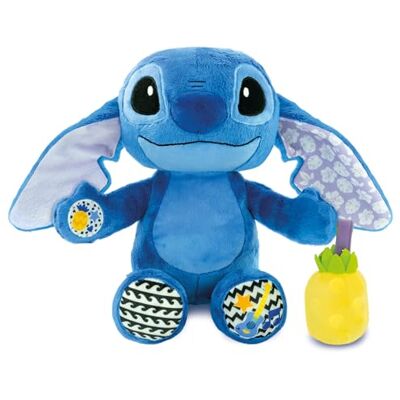 Clementoni Disney Stitch Grow with Me Plush Peluche Stitch Parlant Interactive Sons et Mélodies Sonaglin Fonction Tummy Time Jeu pour bébé Premières activités Bonhomme avec piles, lavable Clementoni Disney Stitch Grow with Me Plush Peluche Stitch Parlant Interactive Sons et Mélodies Sonaglin Fonction Tummy Time Jeu pour bébé Premières activités Bonhomme avec piles, lavable