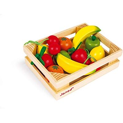 Janod 12 Fruit Crate 3-8 Years Janod 12 Fruit Crate 3-8 Years