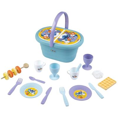 Smoby Stitch Picknickmand Gemakkelijk mee te nemen Inclusief 19 accessoires Kopjes, Glazen, Fruitschijven, Wafel, Meringue en andere Vanaf 3 Jaar Gemaakt in Frankrijk Smoby Stitch Picknickmand Gemakkelijk mee te nemen Inclusief 19 accessoires Kopjes, Glazen, Fruitschijven, Wafel, Meringue en andere Vanaf 3 Jaar Gemaakt in Frankrijk