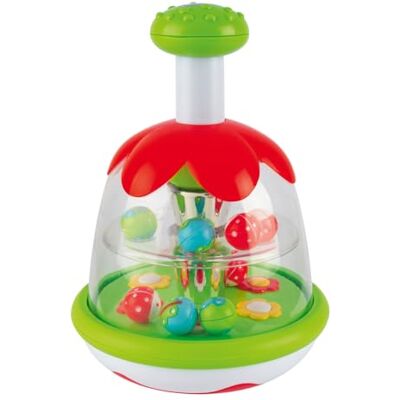 Chicco Magische Tol, Baby Speelgoed met Kleurrijke Ballen, Knop en Centrale Spiegel om de Relatie Tussen Oorzaak en Gevolg te Leren, Geschenk Baby – Speelgoed voor Kinderen van 6 Maanden 3 Jaar Chicco Magische Tol, Baby Speelgoed met Kleurrijke Ballen, Knop en Centrale Spiegel om de Relatie Tussen Oorzaak en Gevolg te Leren, Geschenk Baby – Speelgoed voor Kinderen van 6 Maanden 3 Jaar