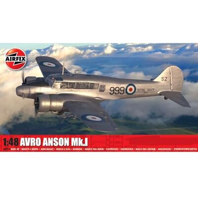Airfix A09191A Avro Anson MK. I modelset van kunststof voor vliegtuig Airfix A09191A Avro Anson MK. I modelset van kunststof voor vliegtuig
