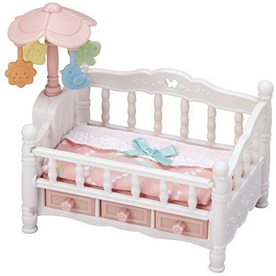 Sylvanian Families Babybed en mobiel – 5534 – meubels en accessoires pop – mini-poppen Sylvanian Families Babybed en mobiel – 5534 – meubels en accessoires pop – mini-poppen
