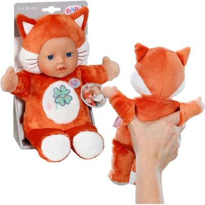 BABY born Baby Fox, 26 cm zachte pop met kleine oren en vingerzakken, voor pasgeborenen, 836606 Zapf Creation BABY born Baby Fox, 26 cm zachte pop met kleine oren en vingerzakken, voor pasgeborenen, 836606 Zapf Creation