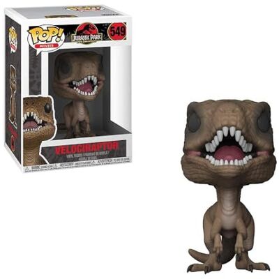 Funko Pop! Movies: Jurassic Park – Velociraptor – Vinyl figuur om te verzamelen – cadeau-idee – officiële producten – speelgoed voor kinderen en volwassenen – Movies Fans Funko Pop! Movies: Jurassic Park – Velociraptor – Vinyl figuur om te verzamelen – cadeau-idee – officiële producten – speelgoed voor kinderen en volwassenen – Movies Fans