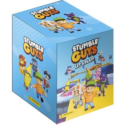 Panini Stumble Guys Doos met 36 zakken, 005104BOX36F Panini Stumble Guys Doos met 36 zakken, 005104BOX36F