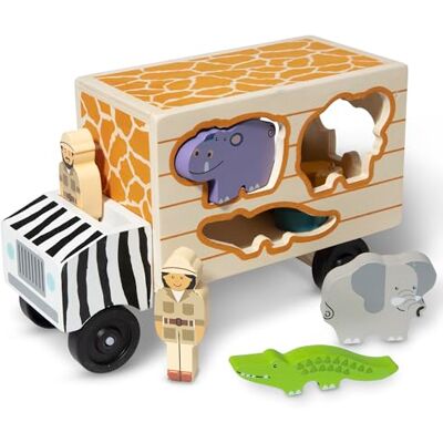 Melissa & Doug Nesting & Sorting Barns & Dieren Ontwikkelingsspeelgoed Blokken & Building 2+ Cadeau voor jongens of meisjes Melissa & Doug Nesting & Sorting Barns & Dieren Ontwikkelingsspeelgoed Blokken & Building 2+ Cadeau voor jongens of meisjes
